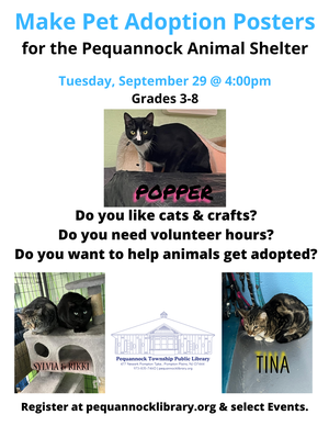 Pet Adoption Posters
